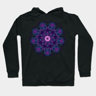 Purple & Turquoise Mandala Hoodie